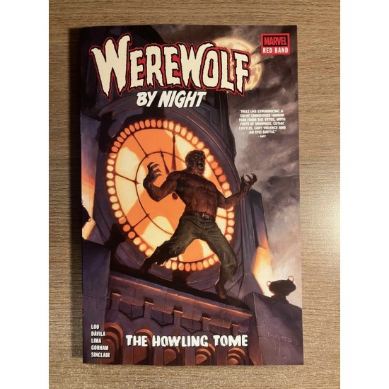 WEREWOLF BY NIGHT THE HOWLING TOME TP - MARVEL RED BAND (2026)