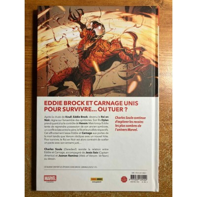EDDIE BROCK CARNAGE TOME 01: TUE-MOI  -  PANINI COMICS (2025)