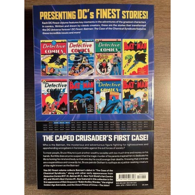 BATMAN DC FINEST TP 1939-1941: THE CASE OF THE CHEMICAL SYNDICATE - DC COMICS (2026)
