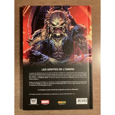 PREDATOR VERSUS BLACK PANTHER: CHASSE AU WAKANDA - PANINI COMICS (2025)