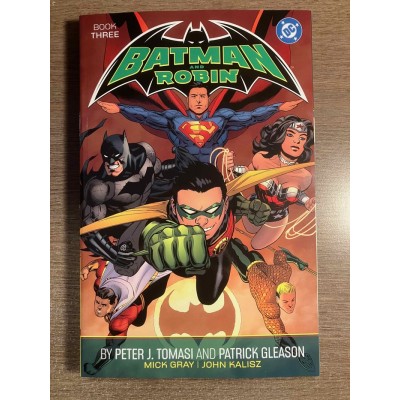BATMAN AND ROBIN TP BOOK THREE  - TOMASI / GLEASON...