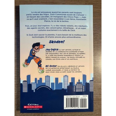 K-BOUM! DÉCOLLAGE  -  JAY ODJICK / KC OSTER  -  SCHOLASTIC (2026)