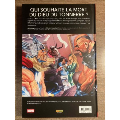 IMMORTAL THOR TOME 01: ÉPOUVANTABLES, TOUTES LES TEMPÊTES - MARVEL DELUXE - PANINI COMICS (2026)
