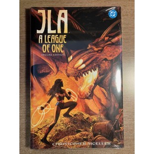 JLA: A LEAGUE OF ONE HC - DELUXE EDITION - DC...