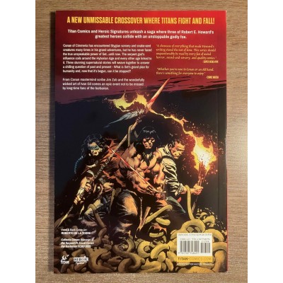 CONAN SCOURGE OF THE SERPENT TP - TITAN COMICS (2026) DM EDITION