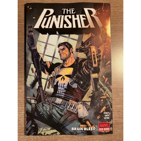PUNISHER BRAIN BLEED TP - MARVEL RED BAND (2026)
