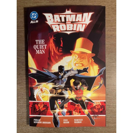 BATMAN AND ROBIN TP VOL. 03: THE QUIET MAN  - DC...