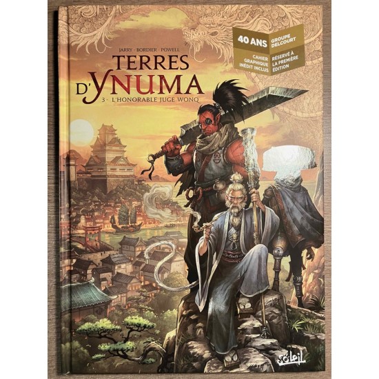 TERRES D'YNUMA TOME 03: L'HONORABLE JUGE WONQ - ÉDITIONS SOLEIL (2026)