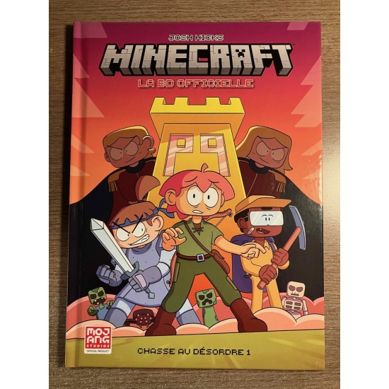 MINECRAFT LA BD OFFICIELLE: CHASSE AU DÉSORDRE 01...