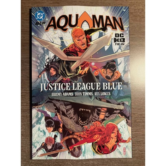 AQUAMAN TP VOL. 02: JUSTICE LEAGUE BLUE  -  DC...