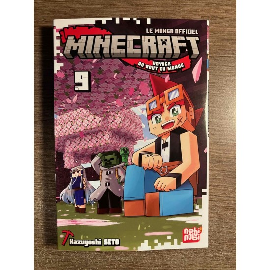 MINECRAFT LE MANGA OFFICIEL: VOYAGE AU BOUT DU MONDE T09 - NOBI NOBI (2026)