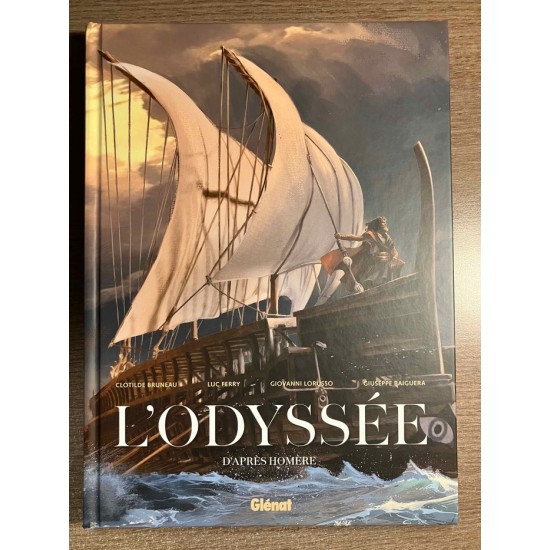 L'ODYSSÉE D'APRÈS HOMÈRE  -  GLÉNAT (2026)