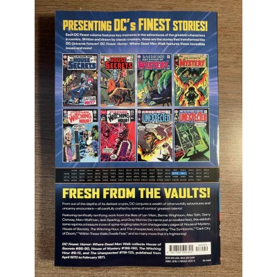 HORROR DC FINEST TP 1970-1971: WHERE DEAD MEN WALK - DC COMICS (2026)