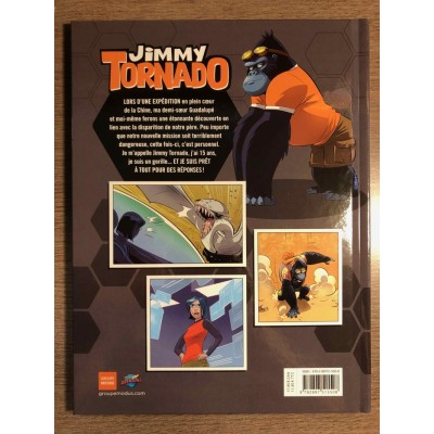 JIMMY TORNADO TOME 3: AUX PORTES D'AGARTHA - ANTOINE / VACHON - PRESSES AVENTURE (2020)