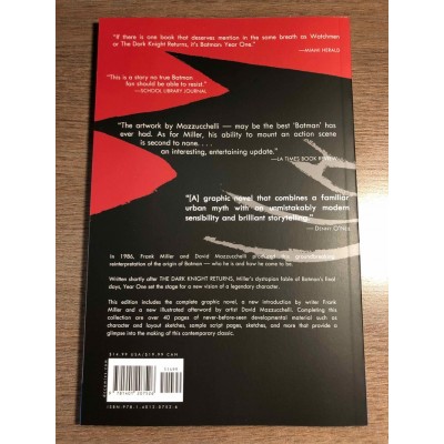 BATMAN YEAR ONE DELUXE SC - DC COMICS