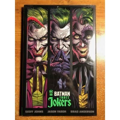 BATMAN THREE JOKERS HC - GEOFF JOHNS / JASON FABOK...