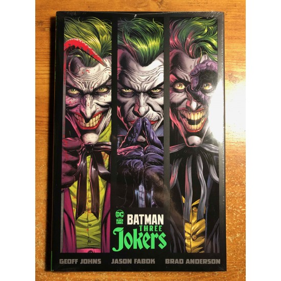 BATMAN THREE JOKERS HC - GEOFF JOHNS / JASON FABOK - DC BLACK LABEL (2020)