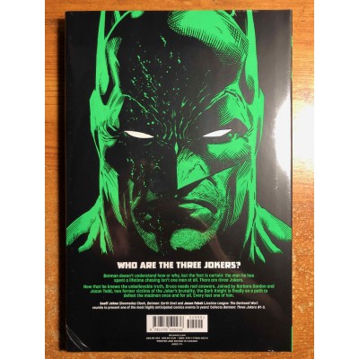 BATMAN THREE JOKERS HC - GEOFF JOHNS / JASON FABOK - DC BLACK LABEL (2020)