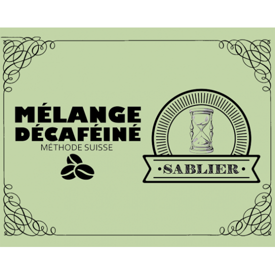 Mélange décaféiné