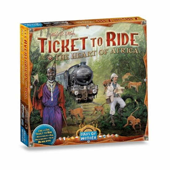 Les Aventuriers Du Rail - Carte 3 - Afrique...