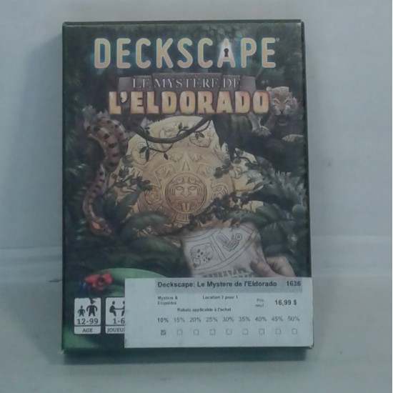 Deckscape - Le Mystère de L'Eldorado (FR) -...