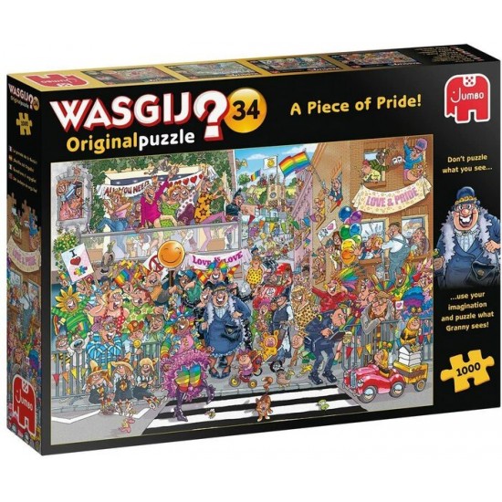 Wasgij ? - Original Puzzle - A Piece Of Pride (FR/EN)