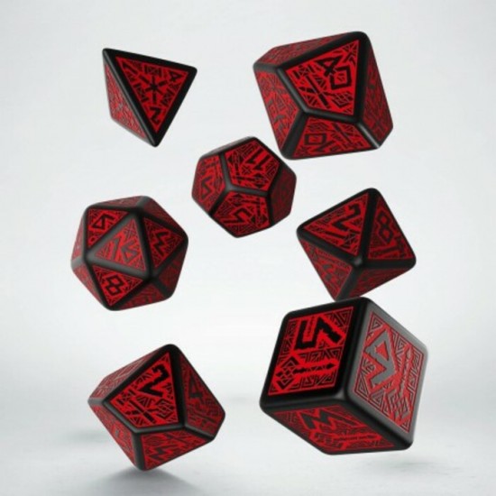 7 Dés Polyhédriques - Q Workshop Dwarven