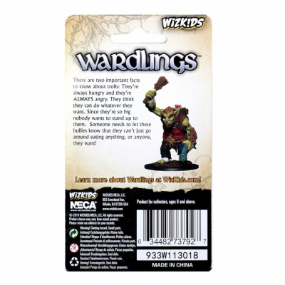 Wardlings RPG Figure Painted : Troll