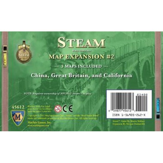 Steam - China, Great Britain And California -...
