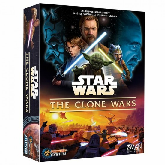 Sar Wars - The Clone Wars - A Pandemic System Game (FR)