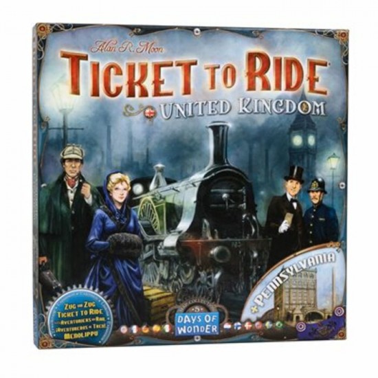 Les Aventuriers Du Rail - Carte 5 - Royaumes-unis...