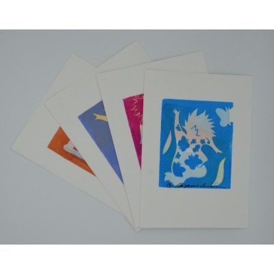 Ensemble de 4 cartes