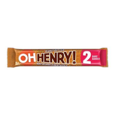 Oh Henry avec Beurre d'Arachides Reese x2
