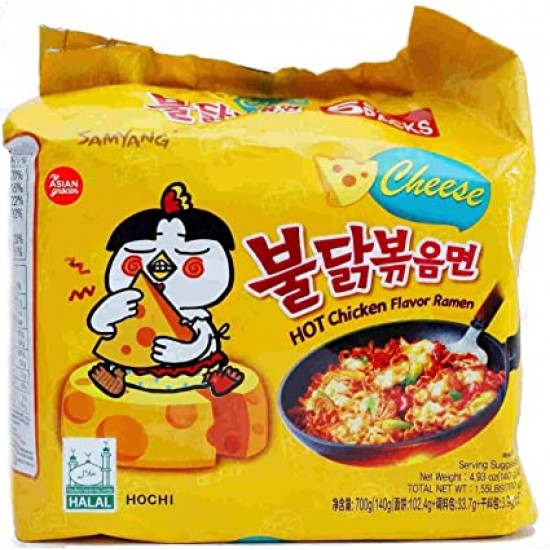 Samyang Buldak Poulet Épicé et fromage