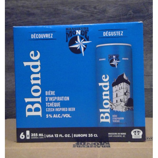 Blonde - Boîte de 6 canettes