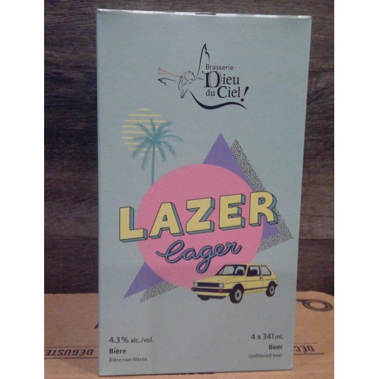 Lazer Lager - boîte de 4 bouteilles