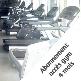 Abonnement accès gym - 4 mois