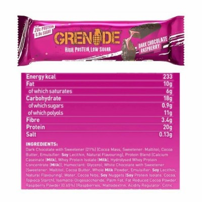 Grenade - barre protéinée