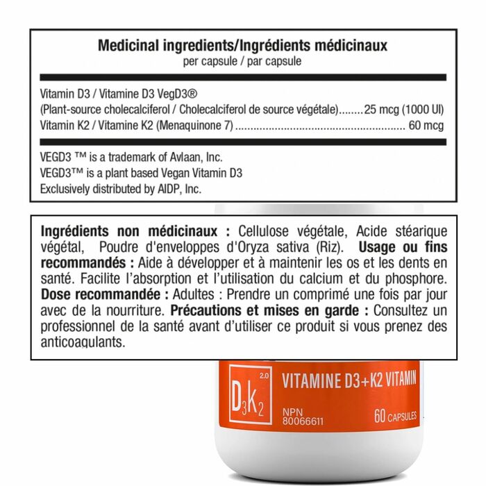 ATP Lab - Vitamine D3 | Vaporisateur ou D3+K2 en capsules ATP Lab - Vitamine D3 | Vaporisateur ou D3+K2 en capsules