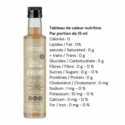 Fit Cook Foodz - Sirop à café