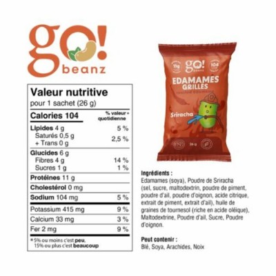 Go Beanz - Edamames grillés