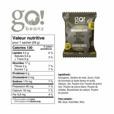 Go Beanz - Gourganes grillées