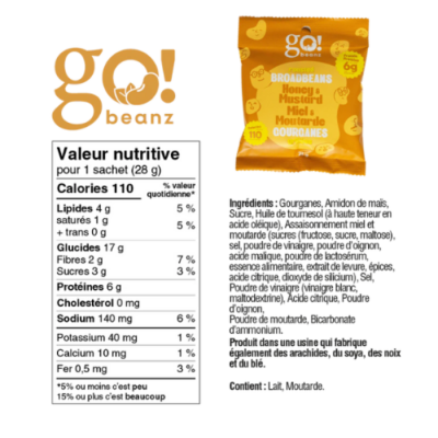 Go Beanz - Gourganes grillées