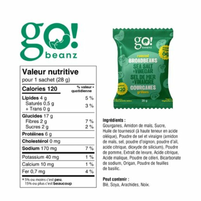 Go Beanz - Gourganes grillées Go Beanz - Gourganes grillées