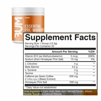 CBum - Essentiel Pré-workout