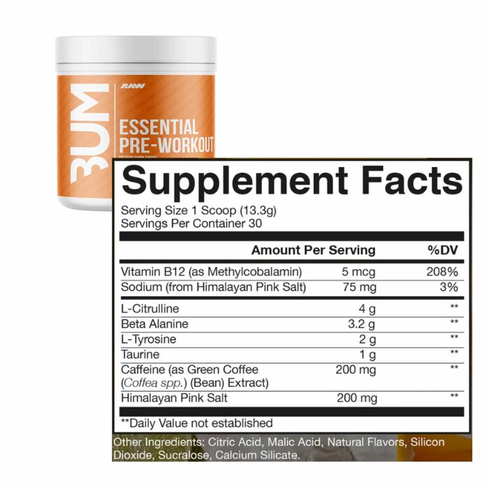 CBum - Essentiel Pré-workout CBum - Essentiel Pré-workout