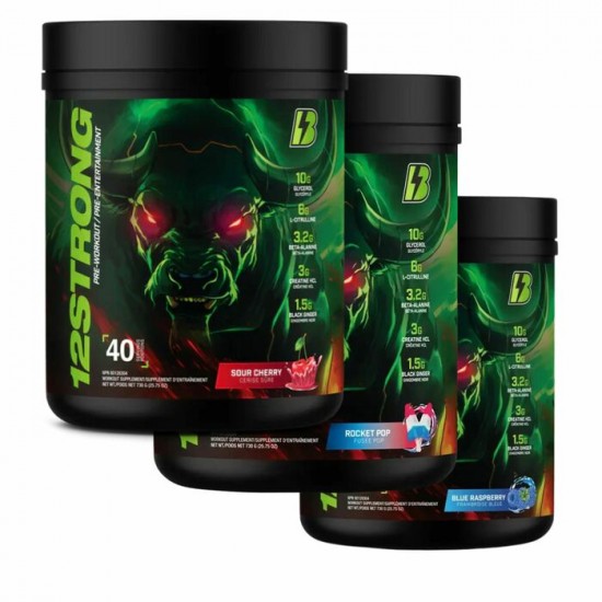 Bull Nutrition - 12 Strong Pré-Workout