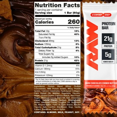 Raw - Barre protéinée