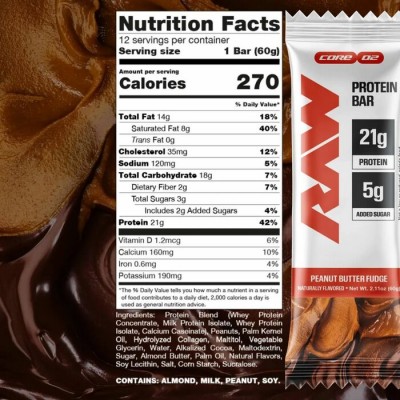 Raw - Barre protéinée