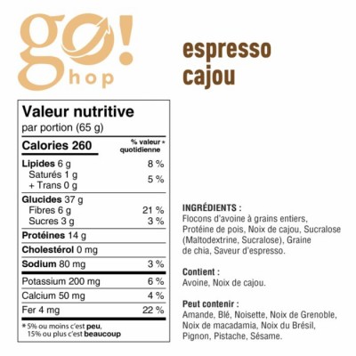 Go Nutrition - Go Hop